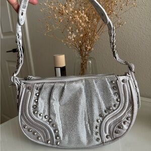 Zara rhinestone studded bag